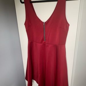 Maroon dress